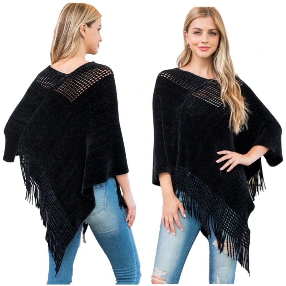 CROCHET SWEATER PONCHO